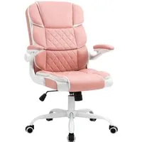 HTI-Living Drehstuhl Bürostuhl Jasper Kunstleder Rosa (Stück, 1 St)