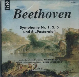 Beethoven-Symphony No. 1 2 5 & 6 "Pastorale"