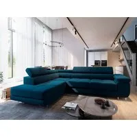 Masseno Ecksofa SELVA mit Schlaffunktion L-Form, Sofa mit Bettkasten