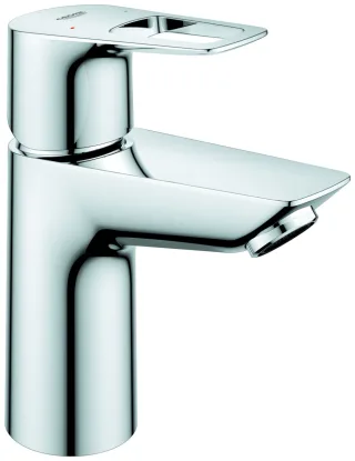 GROHE Waschtischarmatur BauLoop 23337_1 S-Size glatter Körper chrom, 23337001 23337001