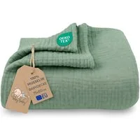 Babydecke Musselin Decke Baumwolle Kuscheldecke Pucktuch Kinder, Totsy Baby