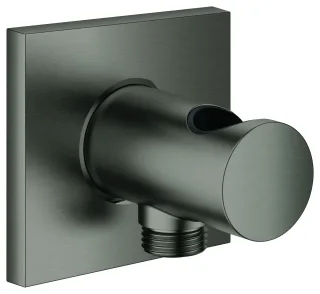 GROHE Wandanschluss Rainshower Aqua, 107059 mit HBH hard graphite gebürstet, 107059AL00 107059AL00