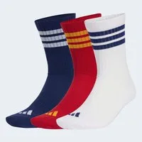 adidas Performance Funktionssocken 3-STREIFEN, KNÖCHELLANG, MIT POLSTERUNG, 3ER-PACK (3-Paar) für sportive Aktivitäten und Fitness, 3er-Pack, neutraler Schnitt