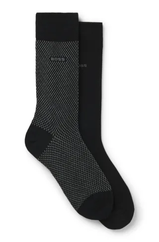BOSS Menswear Black - 2P RS Minipattern CC Black - Gr. - 40.5