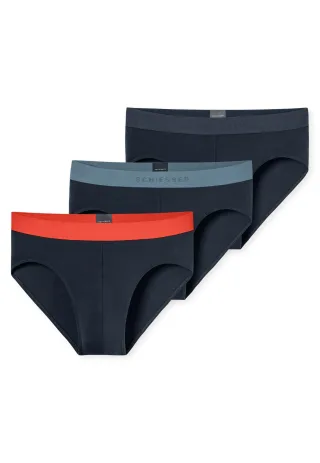 SCHIESSER - 3PACK Rio-Slip sortiert 9 - Gr. - 5