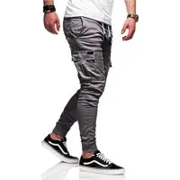 behype Cargohose LANE mit elastischem Bund