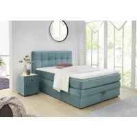 Jockenhöfer Gruppe Boxspringbett Amy, mit Bettkasten und Kaltschaum-Topper, erhältlich in 120, 140 & 180cm