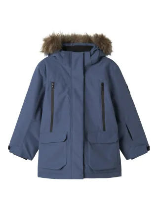 NAME IT - NKMSNOW10 SKI JACKET SOLID FO vintage indigo - Gr. - 146