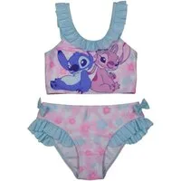 United Labels® Bustier-Bikini Disney Lilo & Stitch Bikini Zweiteiler mit Rüschen & Schleifen