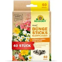 Neudorff Pflanzendünger Azet DüngeSticks für Blühpflanzen 40 Stück