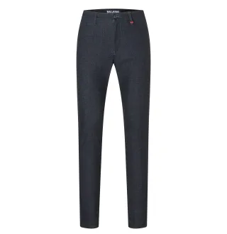 MAC - MAC JEANS - Lennox, Printed Flannel blau - Gr. - 40/32