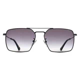 Police SPLL07 Origins Lite 15 0568 glänzende Sonnenbrille mit Farbverlauf in Gunmetalgrau