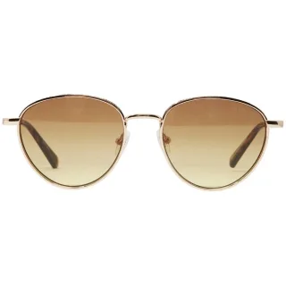 Runde goldene Sonnenbrille von Guess