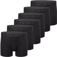 Camano Boxershorts comfort (6er Pack) mit Stretch-Logobund