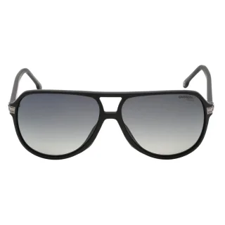 Carrera – Polarisierte Sonnenbrille „SF“ in Mattschwarz mit grauem Rahmen