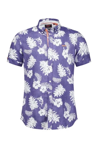 nza new zealand auckland - Blusen / Hemden Männlich ocean navy - Gr. - 3XL