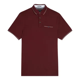 Ted Baker Tortila Mens Maroon Polo -Hemd