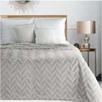 Wohndecke HYGGE Kuscheldecke – weiche Sofadecke, Design91, mit Fischgrät-Struktur, Mikrofaser 340 GSM, Plaid für Sofa & Bett