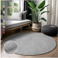 Sanat Hochflor-Teppich LOCA, auch als Läufer und in Rund, rund, Höhe: 30 mm, Wohnzimmer, Langflor, Shaggy, Schlafzimmer