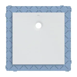 Geberit Olona Duschwanne 550900001 weiß/matt, quadratisch, 80 x 80 x 4 cm
