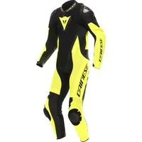 Dainese Motorradkombi Demon Sprint perforierte 1-Teiler Motorrad Lederkombi Ellenbogenprotektoren enthalten,Hüftprotektoren enthalten,mit Höc