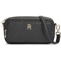 Tommy Hilfiger Mini Bag TH DAILY CAMERA BAG MONO, Damen Umhängetasche, Tragetasche, Handtasche mit goldfarbenen Details