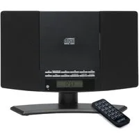 Denver MC-5220B Stereoanlage (FM- Radio, 2 W, Wandmontage möglich, Alarm Backup mit Batterien möglich)