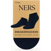 NERS Sneakersocken 10-20 Paar Sneaker Socken aus Baumwolle, für Damen & Herren, ohne Naht (10-Paar) Kein Verrutschen, mit Komfortbund, atmungsaktiv, für Alltag & Sport