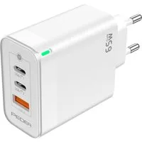 PEDEA PEDEA Schnellladegerät „Triple“ 65W GaN Schnelllade-Gerät (Fast Charge)