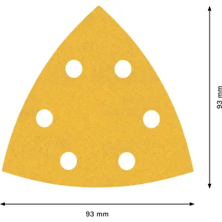 Bosch EXPERT C470 Schleifpapier für Deltaschleifer - 2608900932