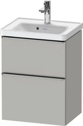 Duravit D-Neo Waschtischunterbau wandhängend Betongrau Matt 484x372x625 mm - DE4350070070000 DE4350070070000