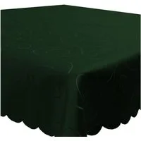 Haus und Deko Tischdecke Tischdecke Damast Ornamente eckig Circle Struktur bügelfrei pflegeleic (1-tlg)