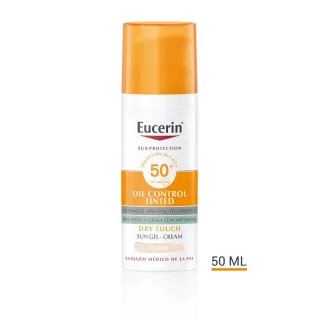 Sonnenschutz Oil Control Dry Touch Gel-creme Farbe Spf50+ #light 50 ml