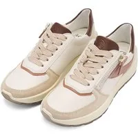 Ara NEW YORK Plateausneaker Plateau, Freizeitschuh, Halbschuh, Schnürer, Kontrastbesätze, H-Weite