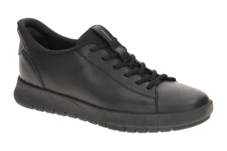 Geox D567SA FLEXTRIDE PLUS Damen Slipper Schwarz - sportlich leicht flexibel