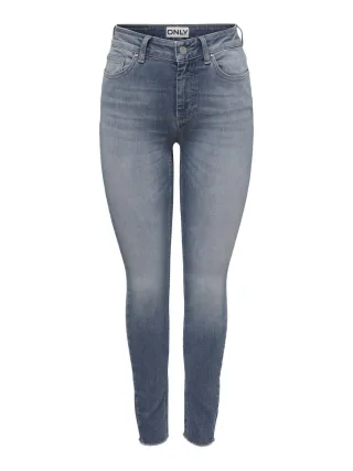 ONLY - ONLBLUSH MID SK ANK RW DNM REA231 NOOS special blue grey denim - Gr. - 32