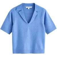 Next Polokragenpullover Superweiches, kurzärmeliges Polo-Oberteil (1-tlg)