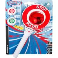 Polizeikelle mit 2 LED-Lichtern, Maße ca. 19 x 25 cm, Spiel