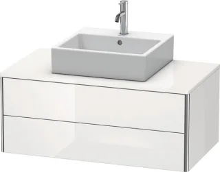 Duravit XSquare Konsolenwaschtischunterbau wandhängend Weiß Hochglanz 1000x548x400 mm - XS491108585 XS491108585