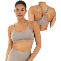 Smilodox Sport-BH Timea, Bustier Damen, Shaped Fit, Fitness Bra, Gym & Freizeit Racerback, Rippbund, elastisch, weiches Material, Stretch
