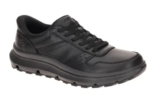 Skechers 205867 BBK Herren Slip-On Halbschuhe Schwarz Ultra Tyrell Air Cooled...