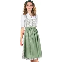 Berwin & Wolff Dirndl Midi Dirndl 2tlg. - REA - salbei