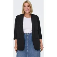 ONLY CARMAKOMA Kurzblazer CARELLY 3/4 LIFE BLAZER WVN Kunstfaser mit Stretch