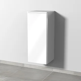 Sanipa 3way Mittelschrank mit 1 Tür, Weiß-Glanz, BS12078 BS12078