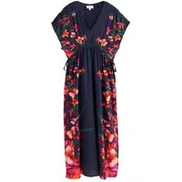 B by Ted Baker Strandkleid B by Ted Baker Geblümtes Strandkleid aus Leinenmix (1-tlg)