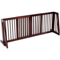 COSTWAY Hundegitter Schutzgitter, 71-203cm verstellbar