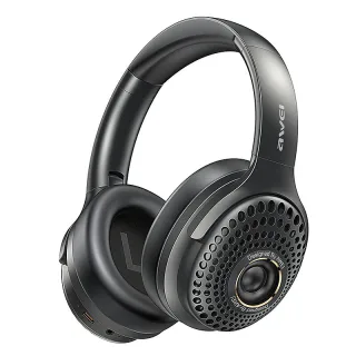 AWEI AT30 Wireless Speaker Headset bluetooth 6.0 Headphone 40mm Titanium-plated Composite Diaphragm HiFi Sound Foldable