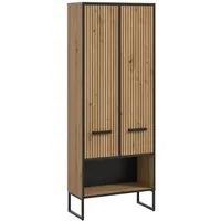 xonox.home Hochschrank Bagno in Artisan Oak Nachbildung B/H/T: 59x159x32 cm