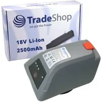 Trade-Shop Akku passend für Gardena Schlauchbox 8025-20, 008A231 Akku Li-Ion 2500 mAh (18 V)