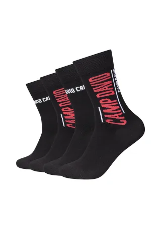CAMP DAVID Socken "casual" 61.159.500 4 Paar, mit elastischem Bund